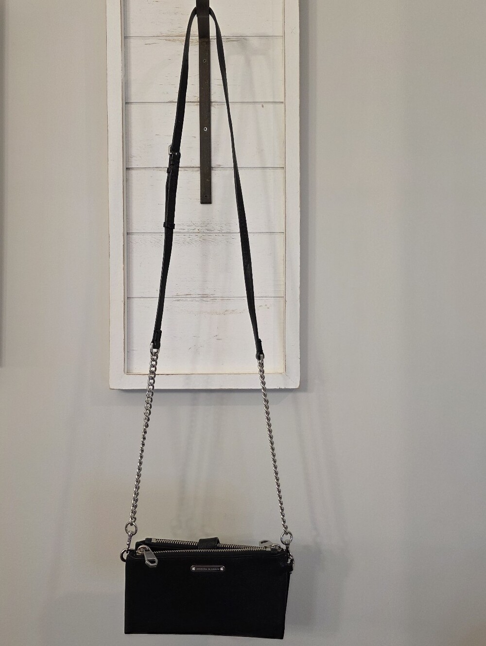 Rebecca Minkoff Black Leather Crossbody - Picture 3 of 9